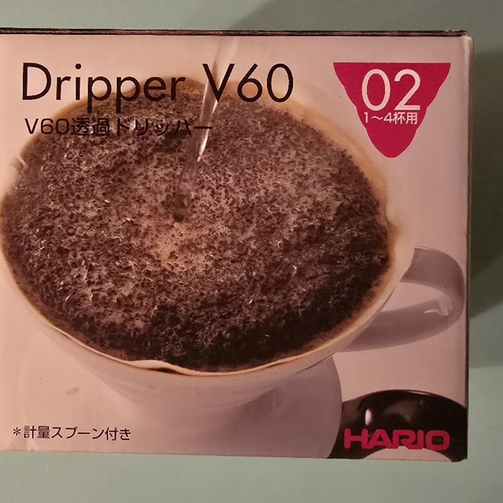 Hario Dripper V60 Japenese Pour Over Coffee Maker
